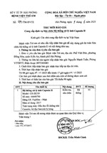 Thư mời báo giá số 694
