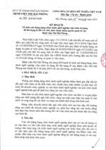 Kế hoạch tổ chức xét thăng hạng chức danh nghề nghiệp viện chức từ hạng III lên hạng II đối với viên chức thuộc thẩm quyền quản lý của Bệnh viện Nhi Hải Phòn
