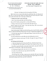 Thư mời báo giá số 546