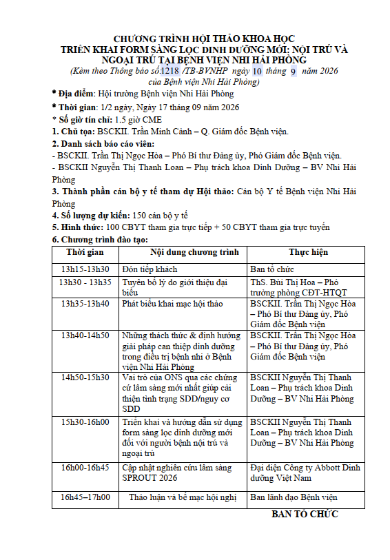 Thông báo