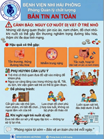 Cảnh báo: Nguy cơ nuốt dị vật