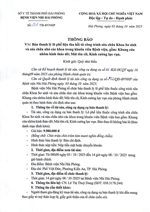 Thông báo bán thanh lý lô phế liệu