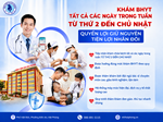 BỆNH VIỆN NHI HẢI PHÒNG TRIỂN KHAI KHÁM BẢO HIỂM Y TẾ VÀO CUỐI TUẦN