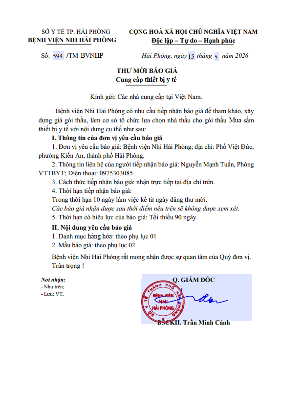 Thông báo